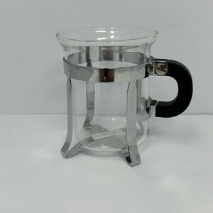 Replacement Bodum Bistro Black Handle Glass Java Cup Coffee Mug Espresso Tea A3